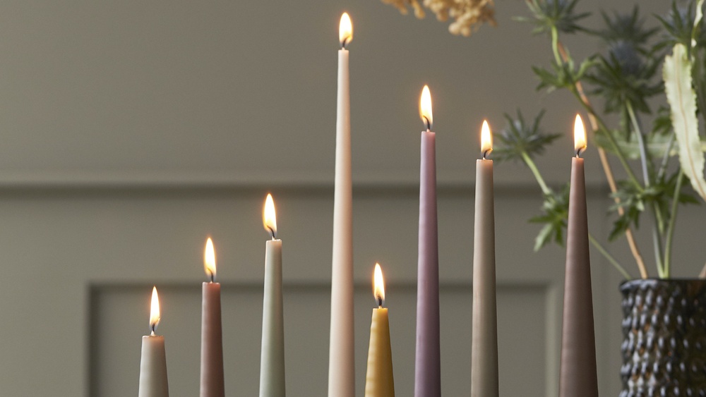 Новогодние свечи: волшебство своими руками