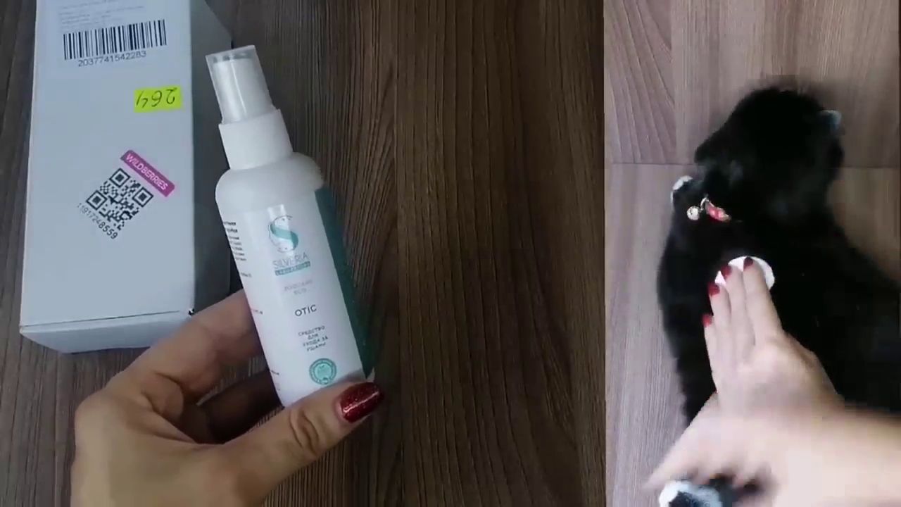 Отзыв на спрей для чистки ушей Otic и для шерсти Hair Care