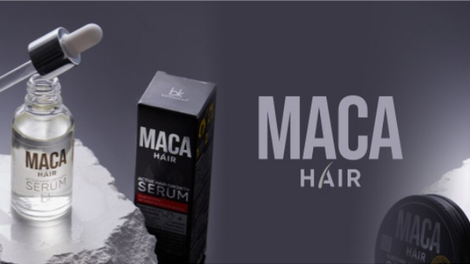 Линия MACA HAIR-интенсивная забота о волосах, склонных к выпадению