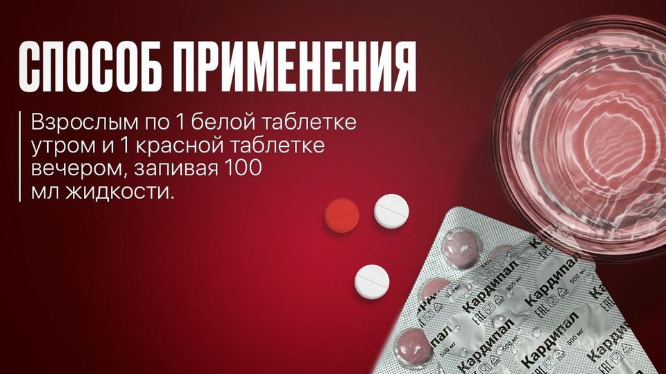 Кардипал: Витамины для сердца и сосудов, помогающие бороться с ...