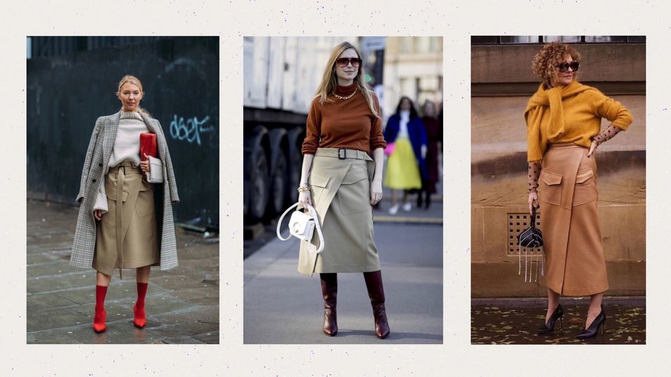 Короткие юбки осень-зима 2023-2024 модные тенденции фото новинки