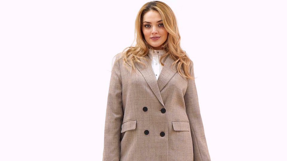 Платье Пиджак Большого Размера фото 7