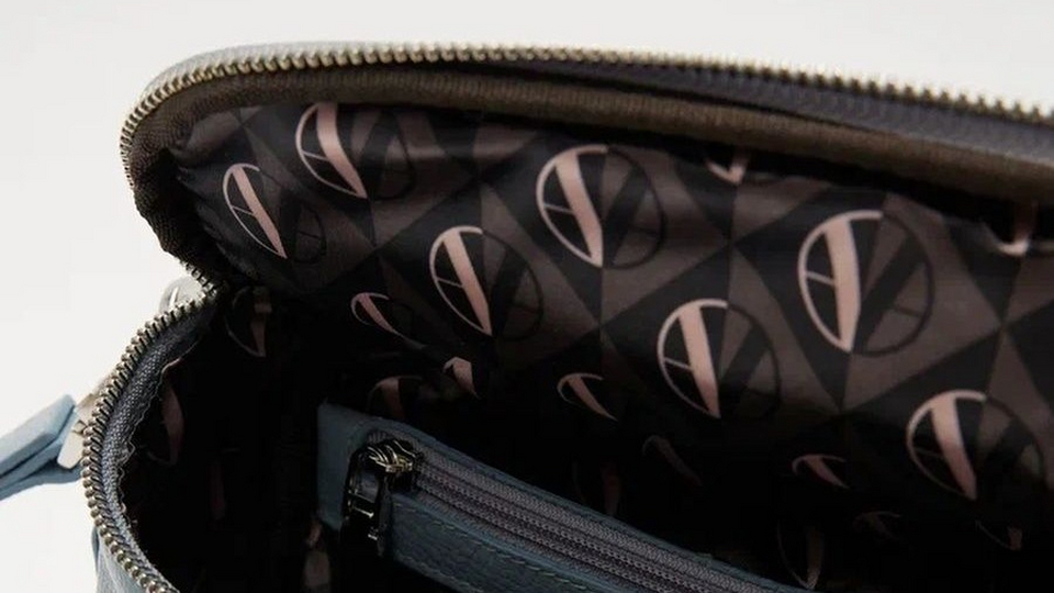 Летняя сумка-мешок с внутренним карманом: мастер-класс