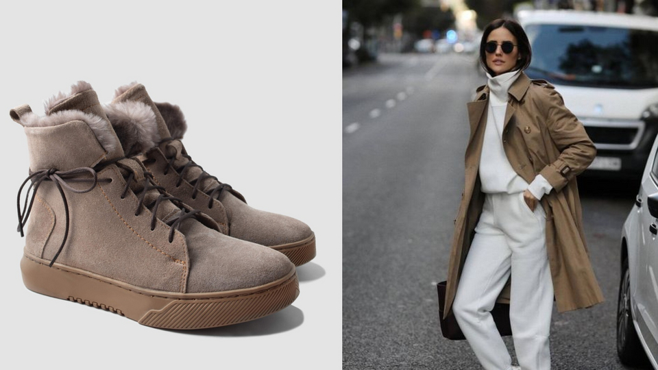 Зима-холода: модные меховые кроссовки 2020