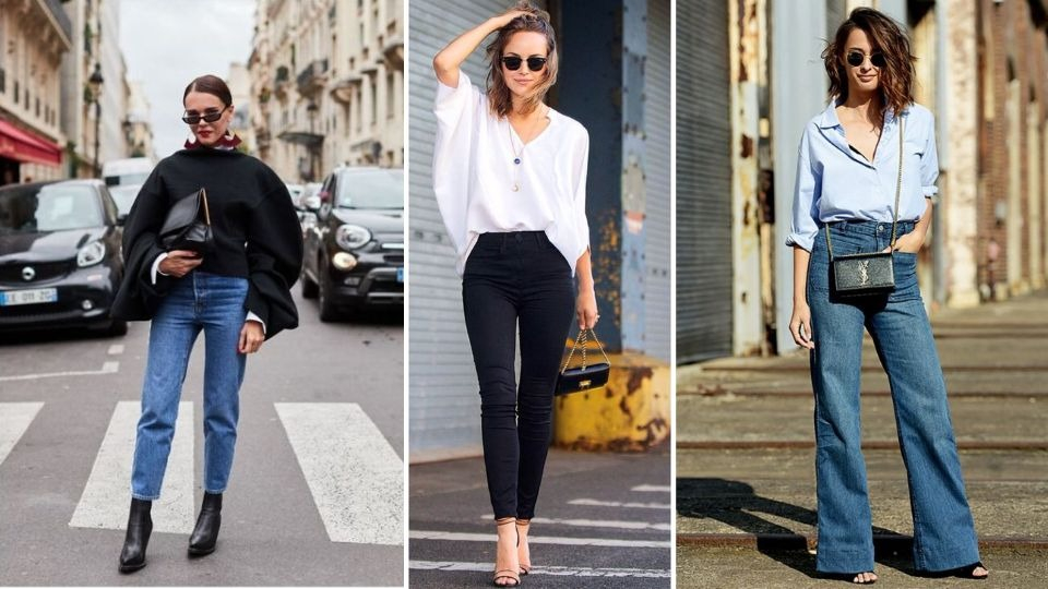 Идеальные женские джинсы 2024-2025: модные новинки и образы с джинсами на фото