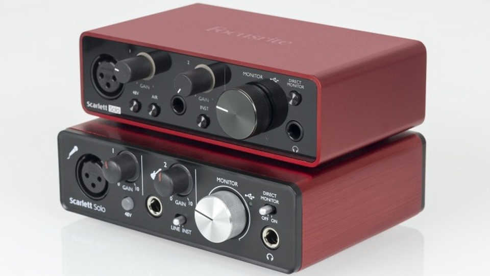 Звуковая карта focusrite solo 3rd gen