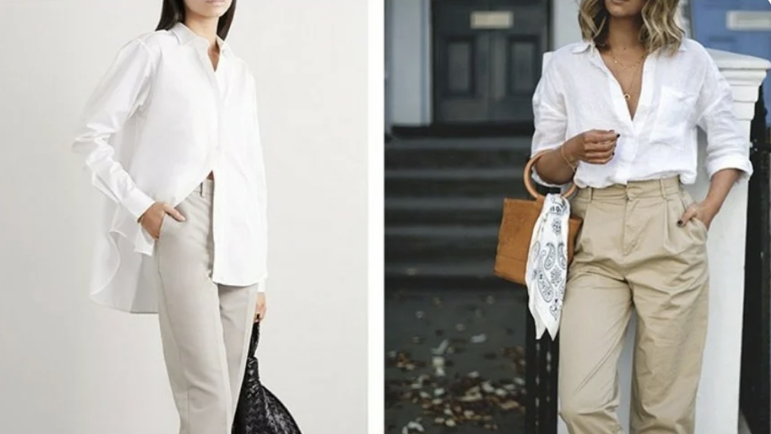 С чем носить белые блузки: стильные образы